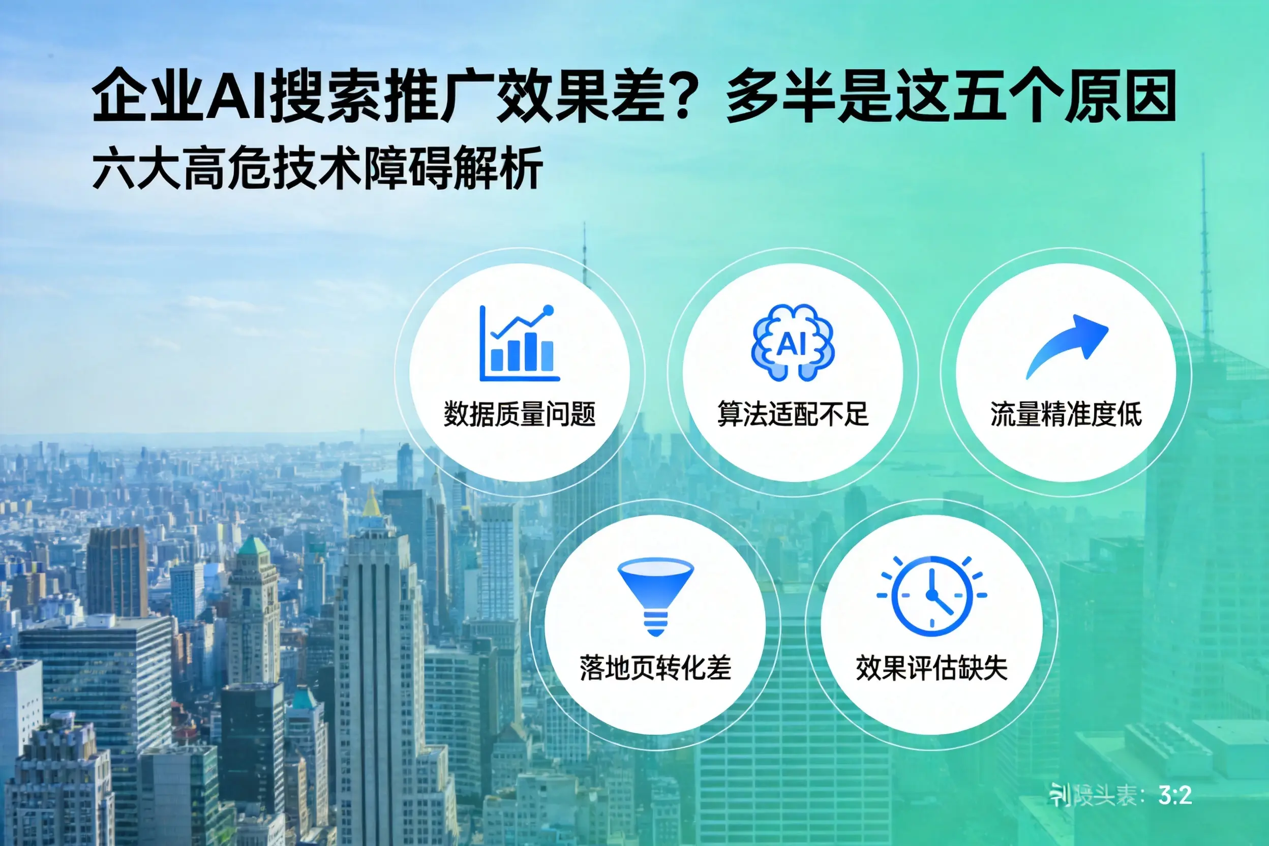 饶平企业AI搜索推广效果差?多半是这五个原因